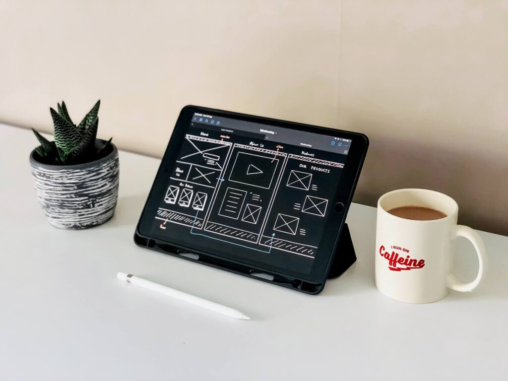 Custom website design - Terra Digital